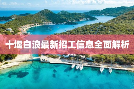 十堰白浪最新招工信息全面解析