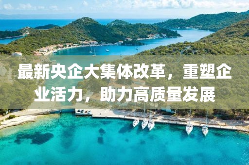 最新央企大集體改革，重塑企業活力，助力高質量發展