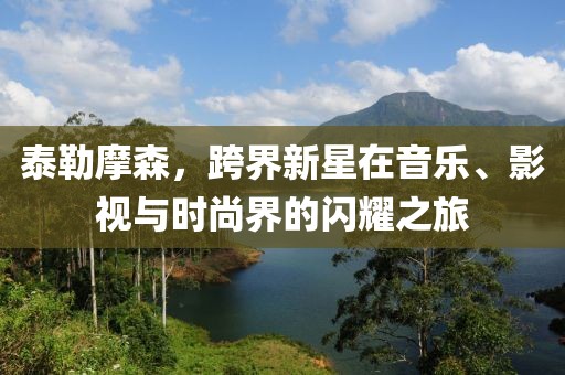 泰勒摩森，跨界新星在音樂、影視與時(shí)尚界的閃耀之旅