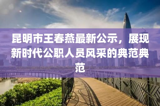 昆明市王春燕最新公示，展現(xiàn)新時代公職人員風采的典范典范