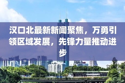 漢口北最新新聞聚焦，萬勇引領區域發展，先鋒力量推動進步