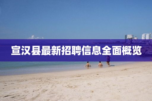 宣漢縣最新招聘信息全面概覽