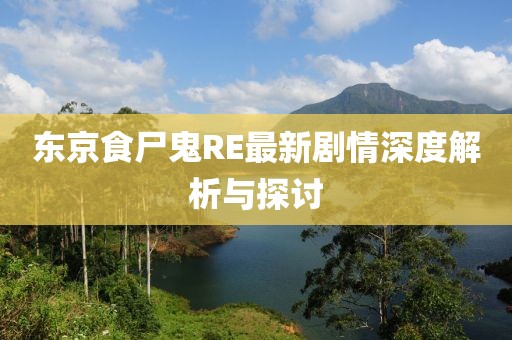 東京食尸鬼RE最新劇情深度解析與探討